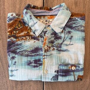 True Grit Island Getaway Button Down